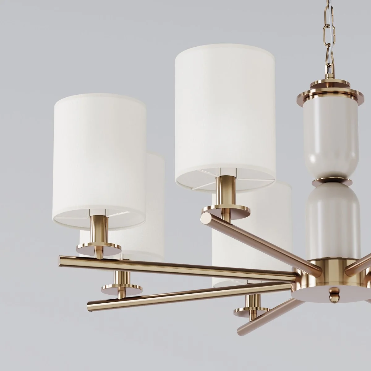 картинка Умная подвесная люстра 60146/8 латунь