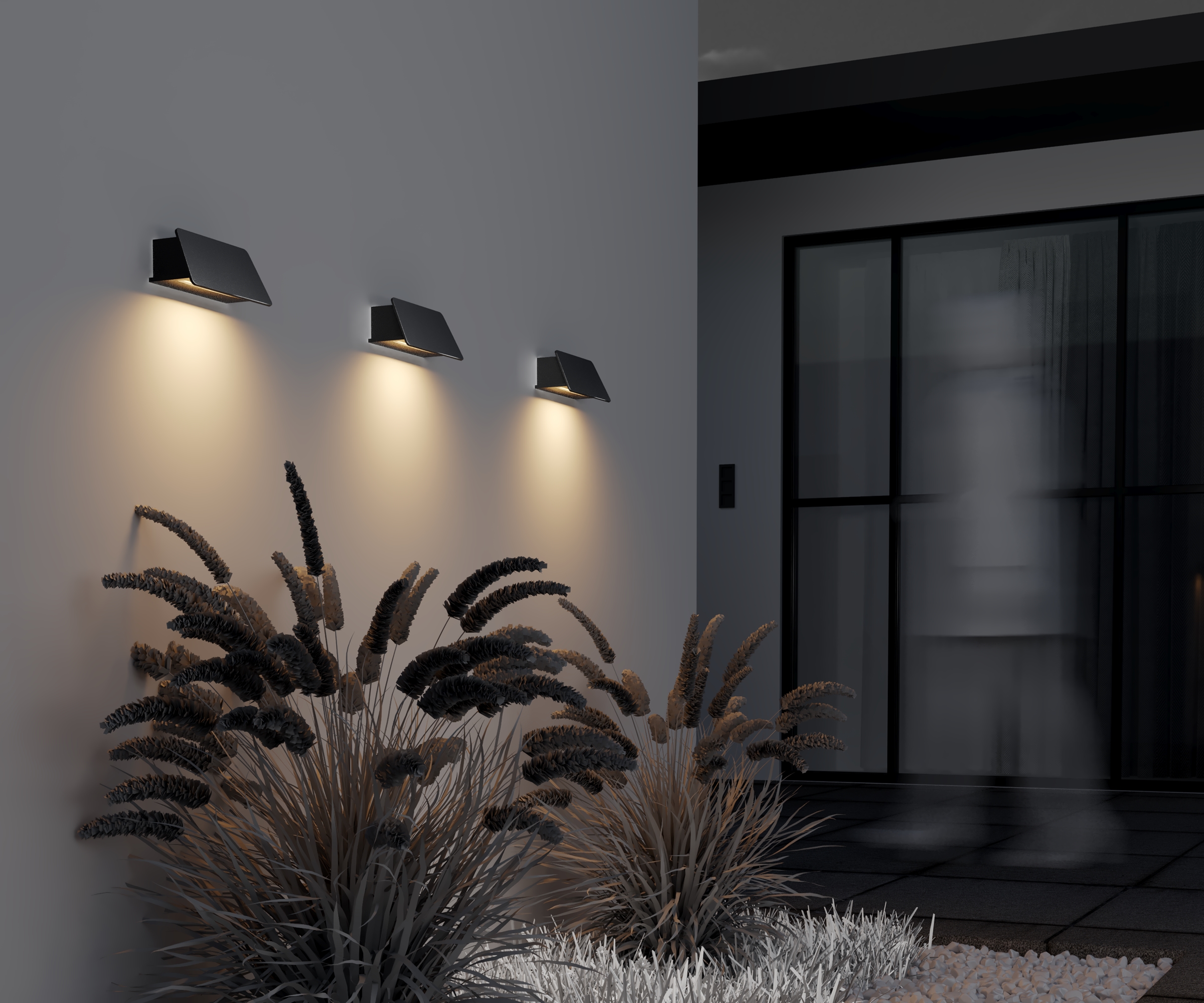 картинка Настенный светильник (бра) Outdoor O429WL-L6GF3K