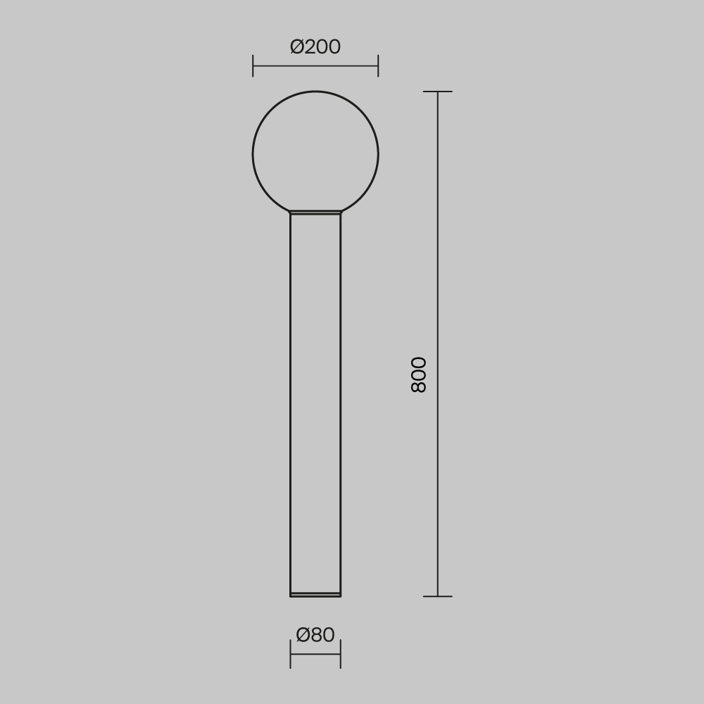картинка Ландшафтный светильник Outdoor O598FL-01B