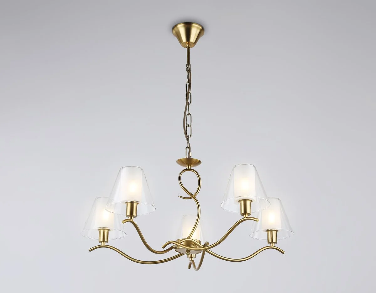 картинка Подвесная люстра со стеклянными плафонами LH57091