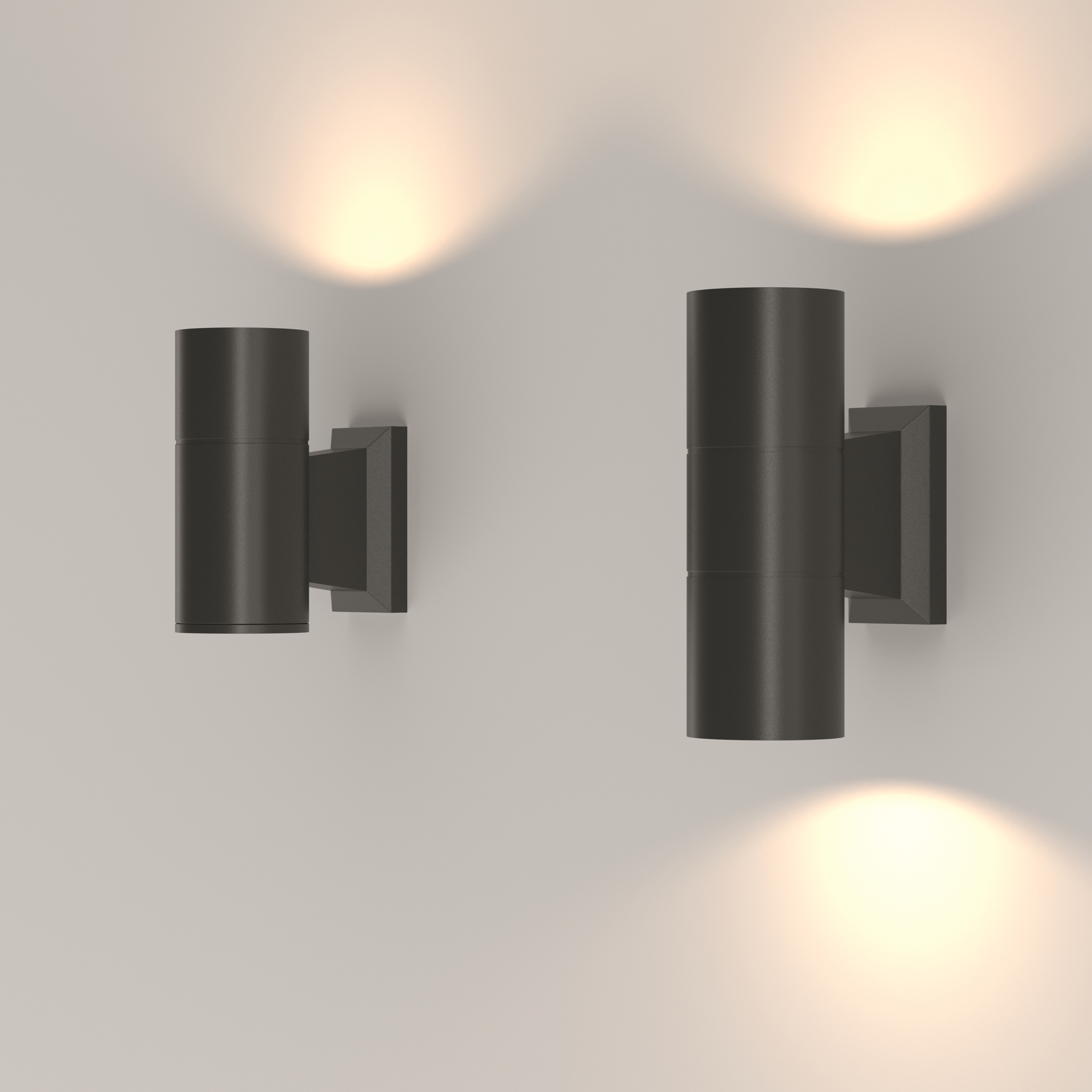 картинка Настенный светильник (бра) Outdoor O574WL-01B