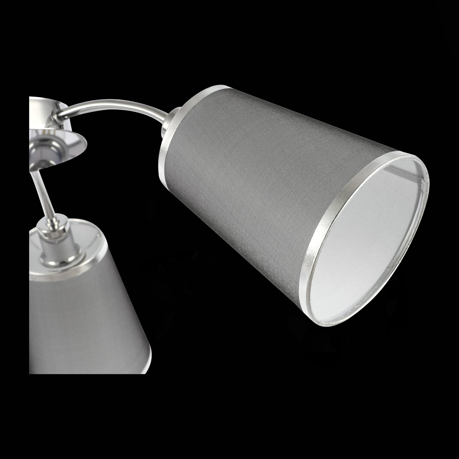 картинка SLE103002-03 Светильник потолочный Хром/Черный E14 3*40W