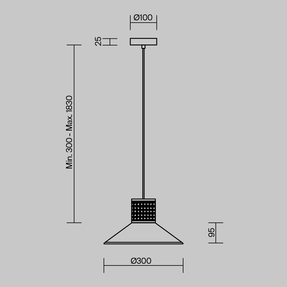 картинка Подвесной светильник Freya FR5483PL-01B3