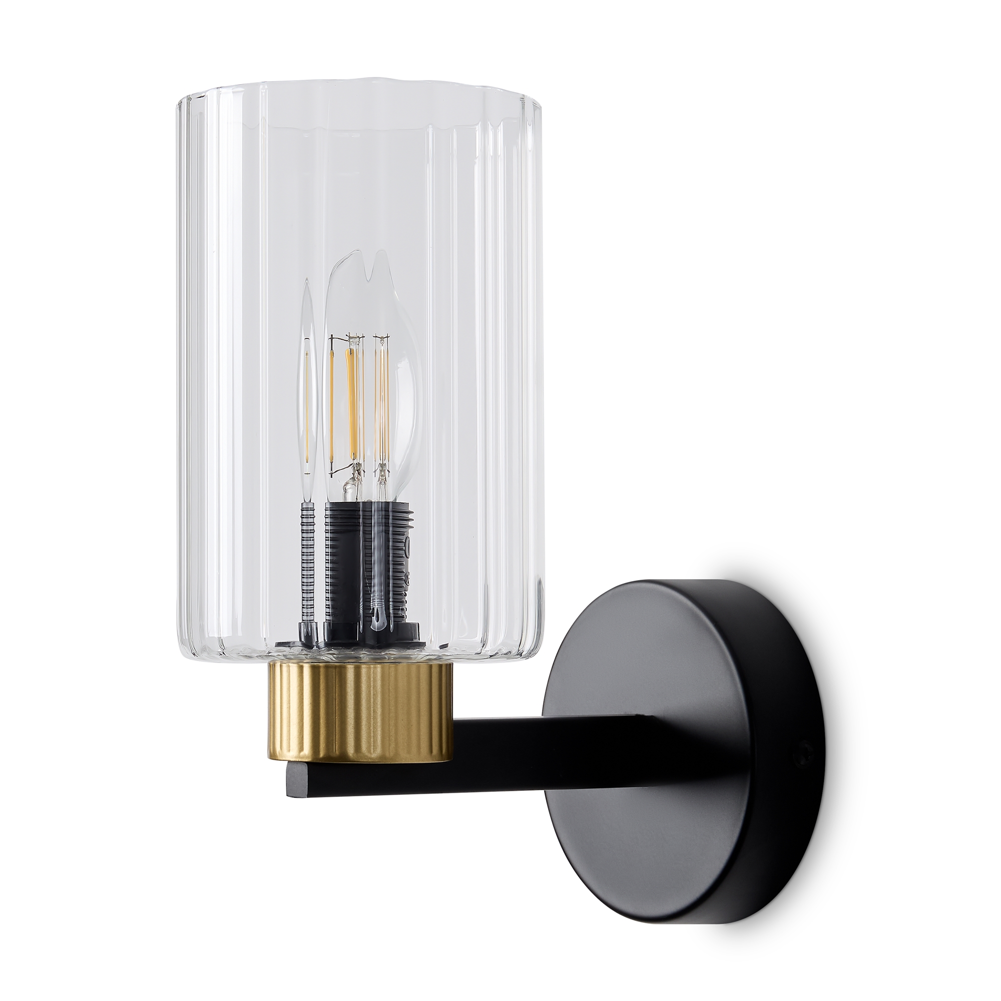 картинка Настенный светильник (бра) Freya FR2051WL-01BBS1