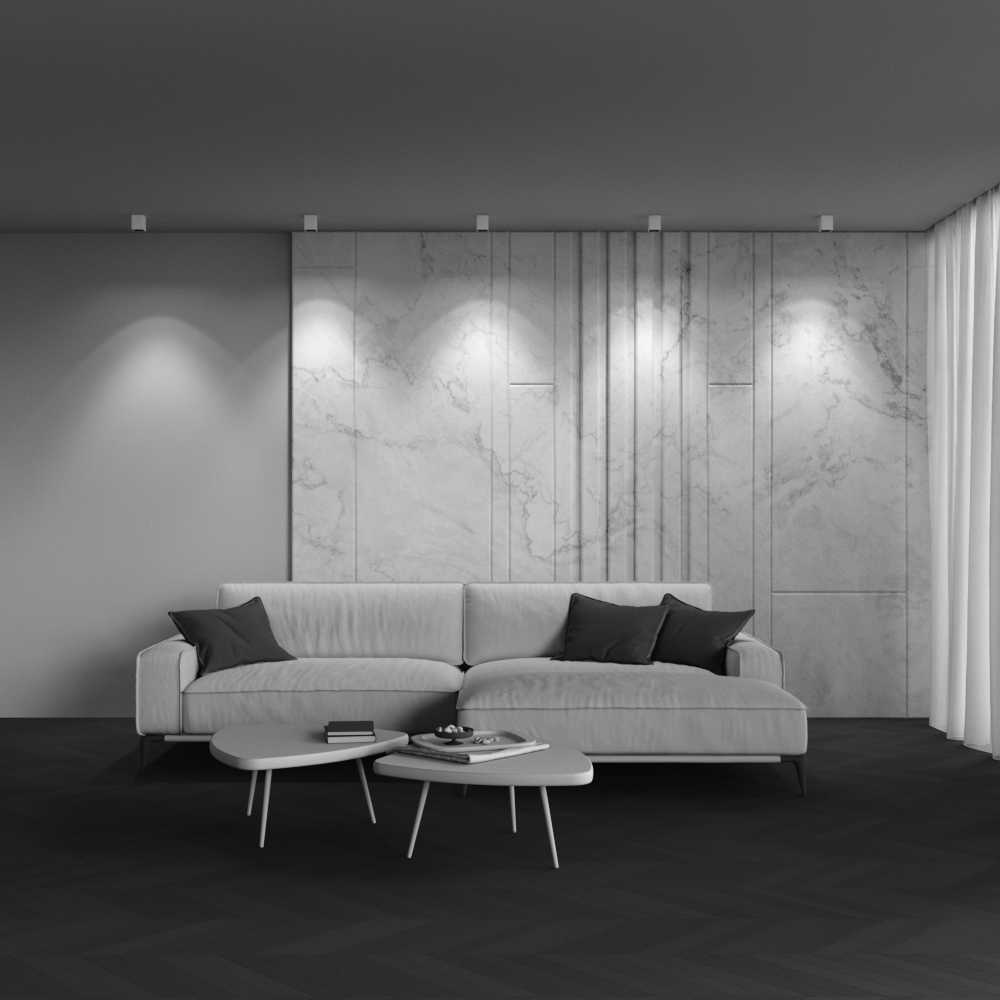 картинка Потолочный светильник Technical C065CL-8W4K-SQ-WB