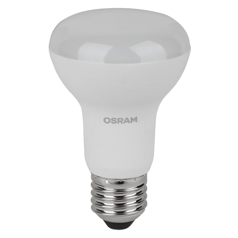 картинка Лампа светодиодная LED Value LV R63 60 8SW/840 8Вт рефлектор матовая E27 230В 10х1 RU OSRAM 4058075581913