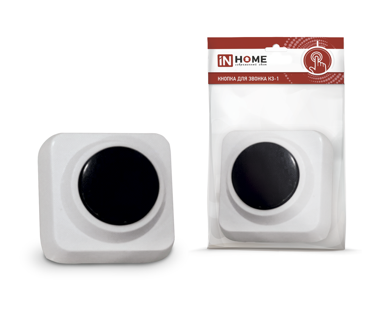 картинка Кнопка для звонка КЗ-1 IN HOME
