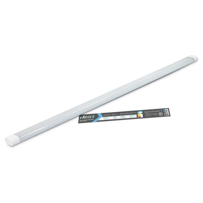 картинка Светильник светодиодный ДПО-112 ОПАЛ 36Вт 160гр 6500К 1200мм IP40 NEOX