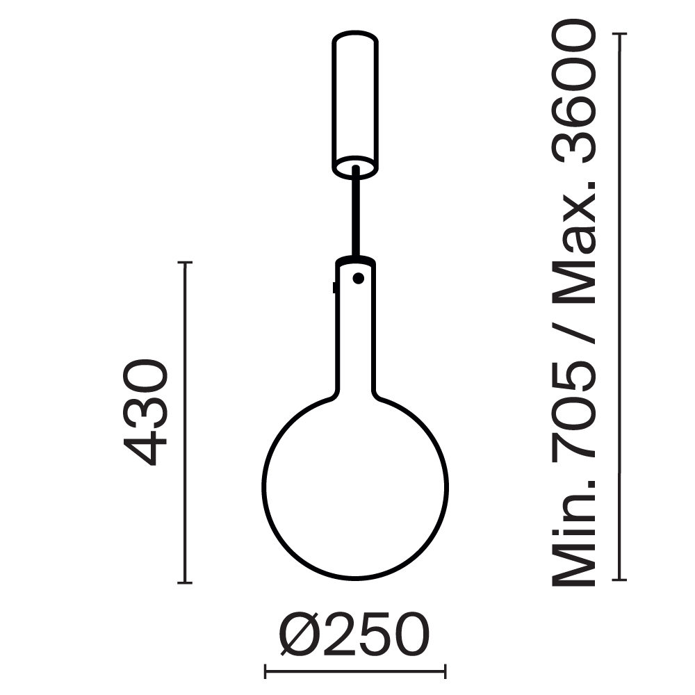картинка Подвесной светильник Maytoni MOD182PL-L6W3K