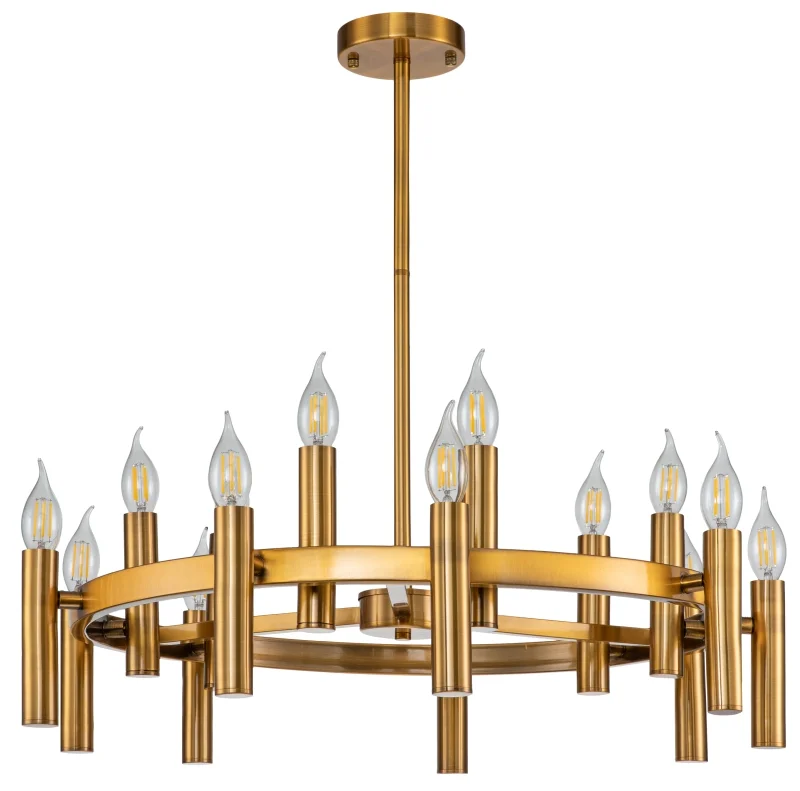 картинка Люстра на штанге Stilfort 2156/05/15P серия Leonardo