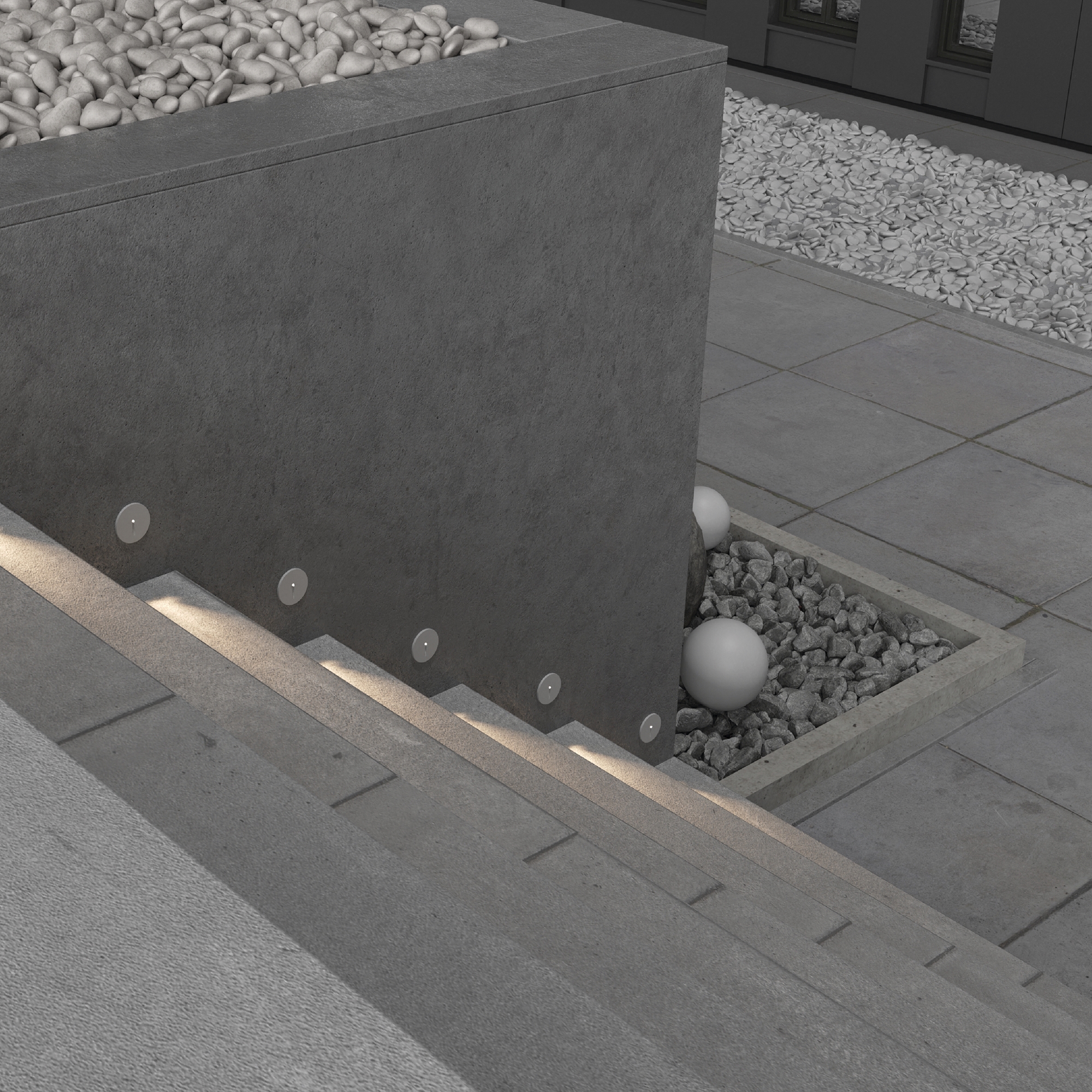 картинка Подсветка для лестниц Outdoor O014SL-L3W3K