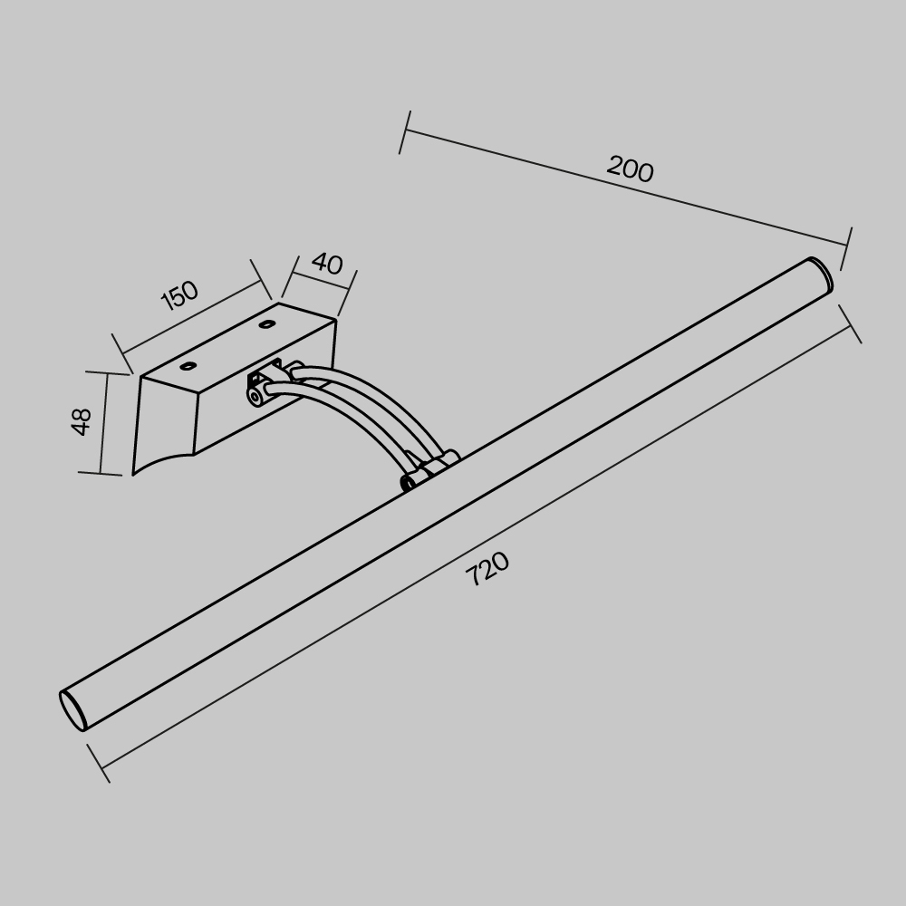 картинка Подсветка Maytoni MIR003WL-L16CH