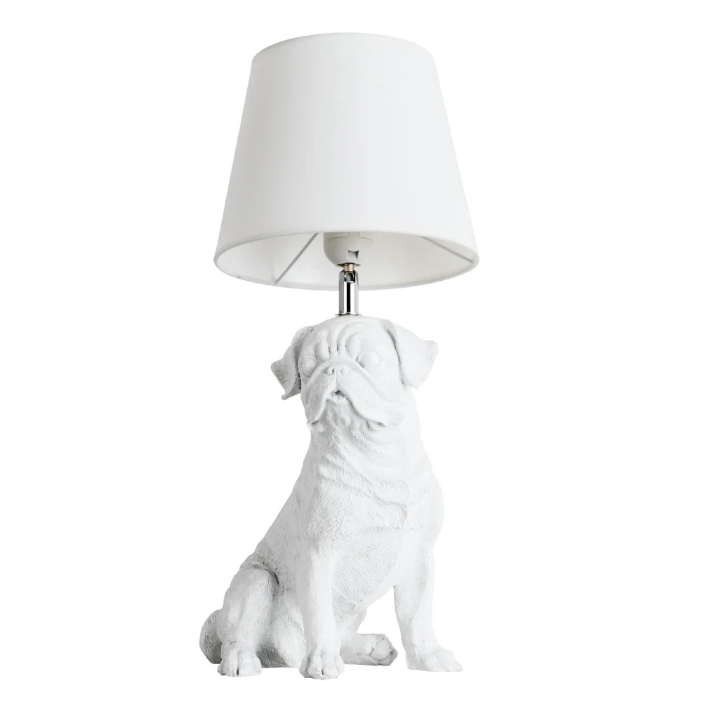 картинка Декоративная настольная лампа Arte Lamp BOBBY A1512LT-1WH