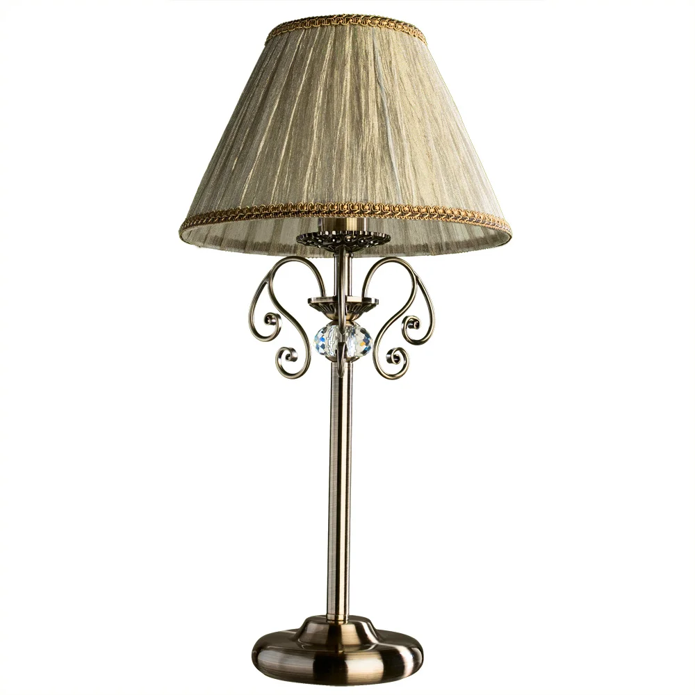 картинка Декоративная настольная лампа Arte Lamp CHARM A2083LT-1AB