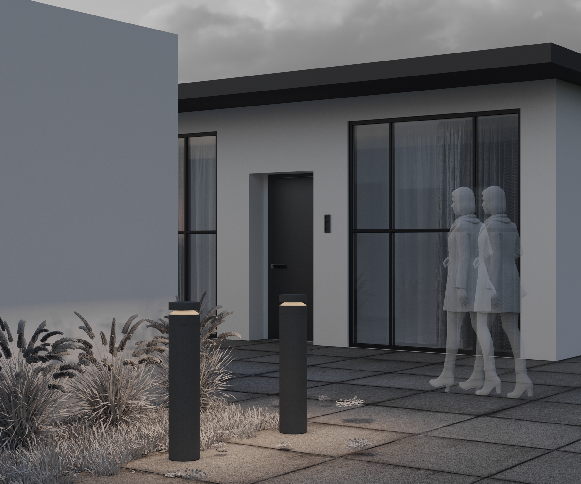 картинка Ландшафтный светильник Outdoor O469FL-L20CM3K1