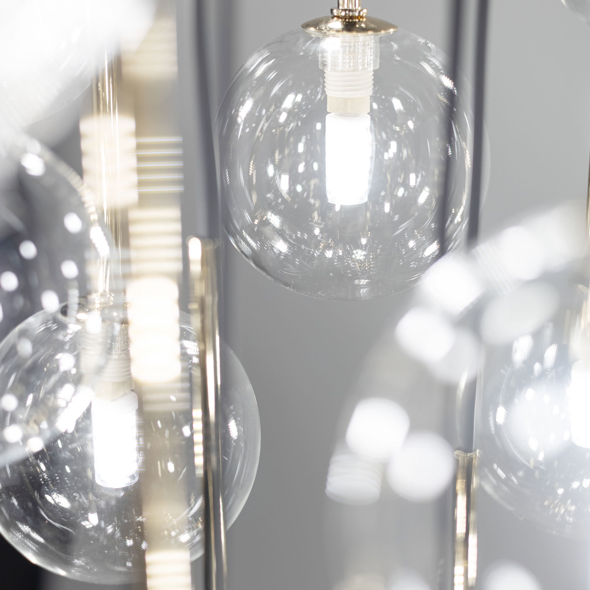 картинка Подвесной светильник со стеклянными плафонами 10182 Aurora