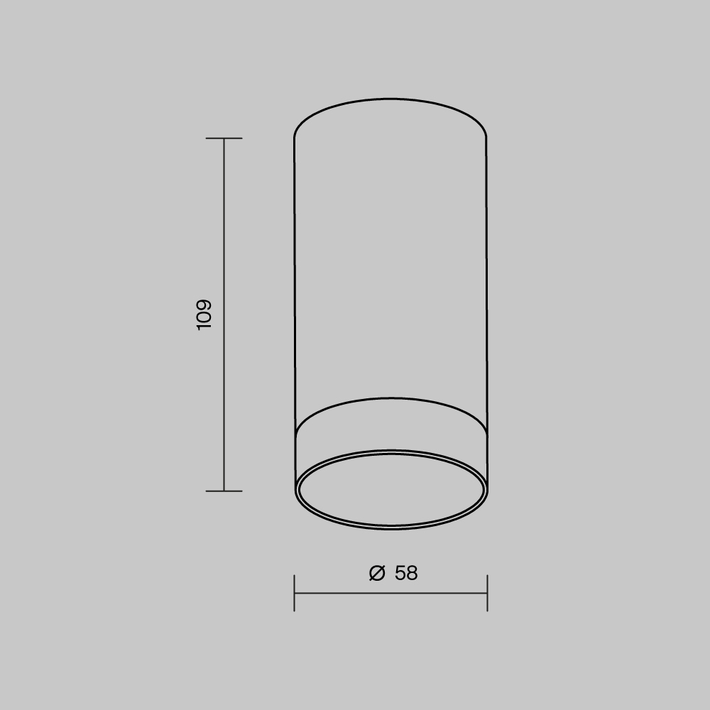 картинка Потолочный светильник Outdoor O500CL-L5W3K