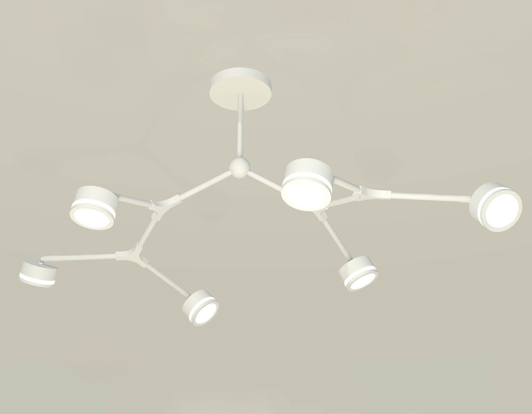 картинка Комплект подвесного поворотного светильника с акрилом