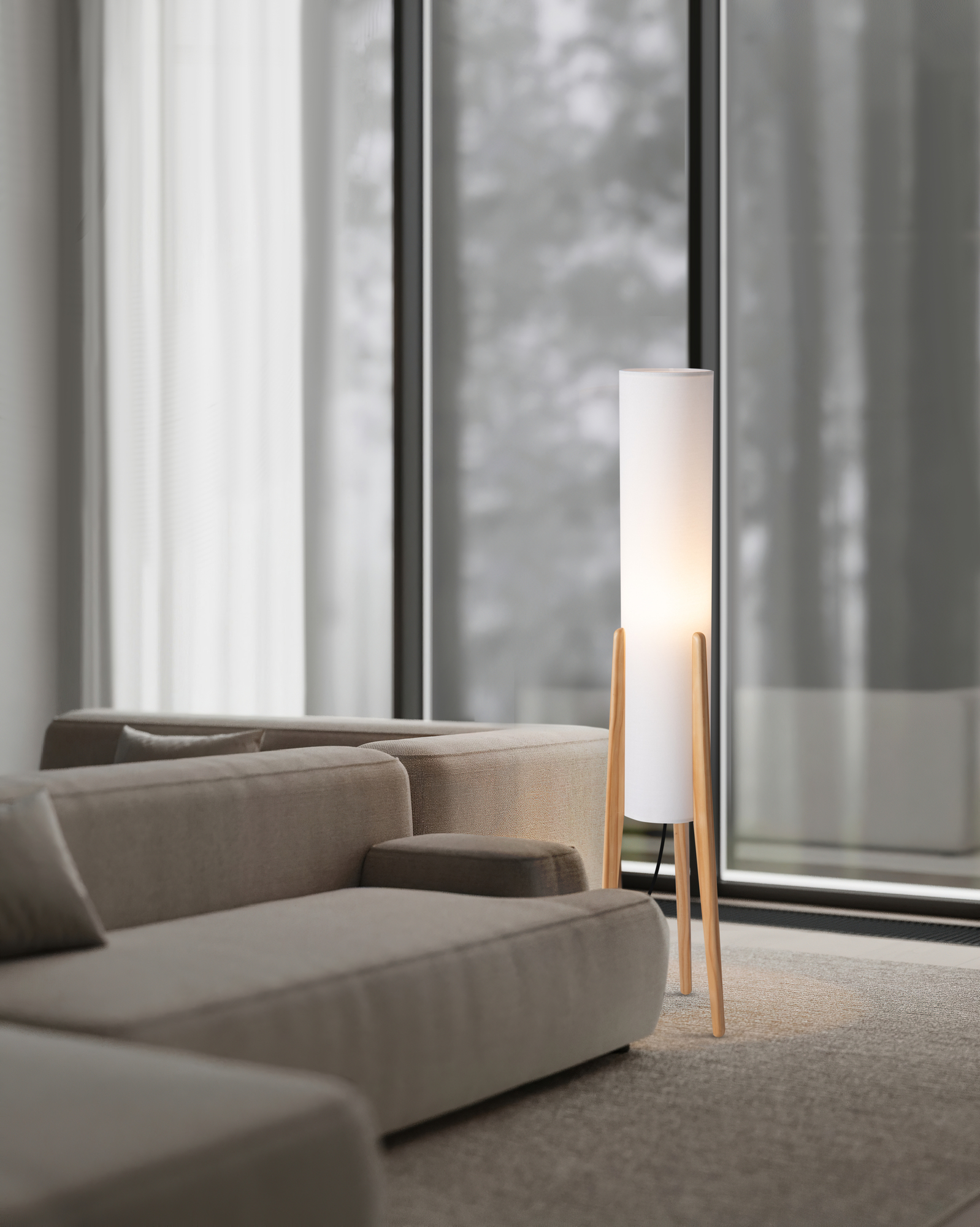 картинка Напольный светильник (торшер) Freya FR5543FL-01T