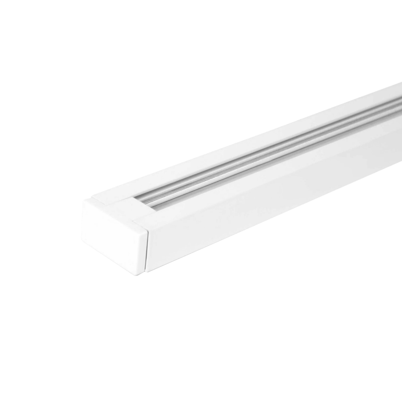 картинка Шинопровод RB2000-WH однофазный подвесной и накладной с вводом питания 2000x33х18мм белый IN HOME