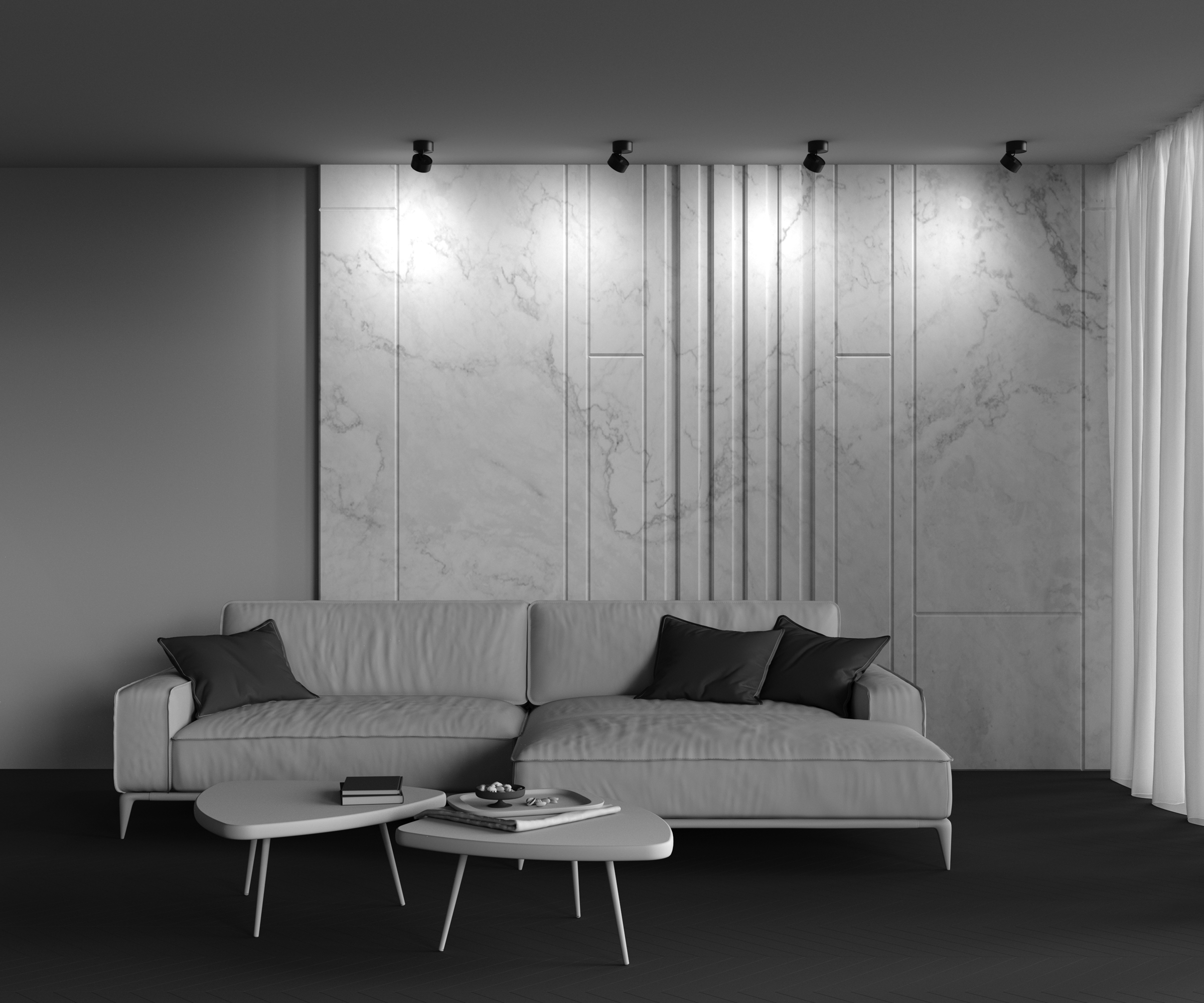 картинка Потолочный светильник Technical C024CL-12W4K-B-1