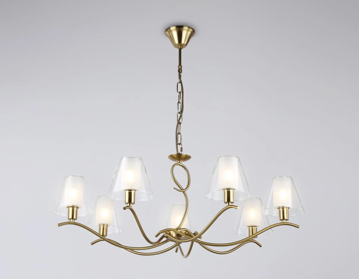 картинка Подвесная люстра со стеклянными плафонами LH57093