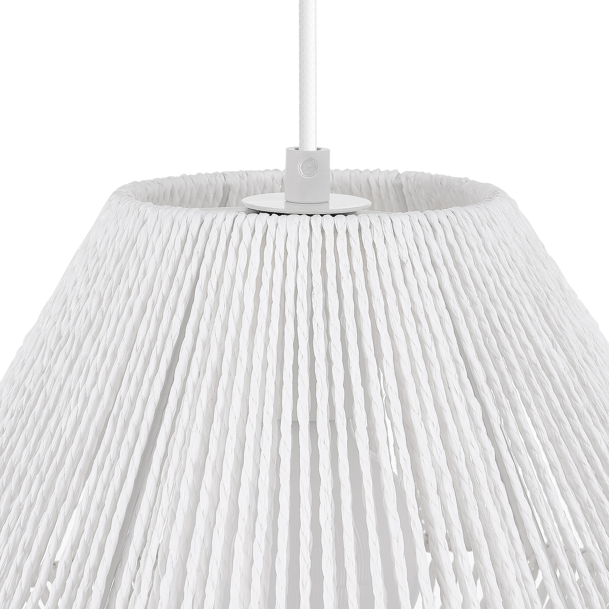 картинка SLE6025-503-01 Светильник подвесной белый/белый E27 1*40W