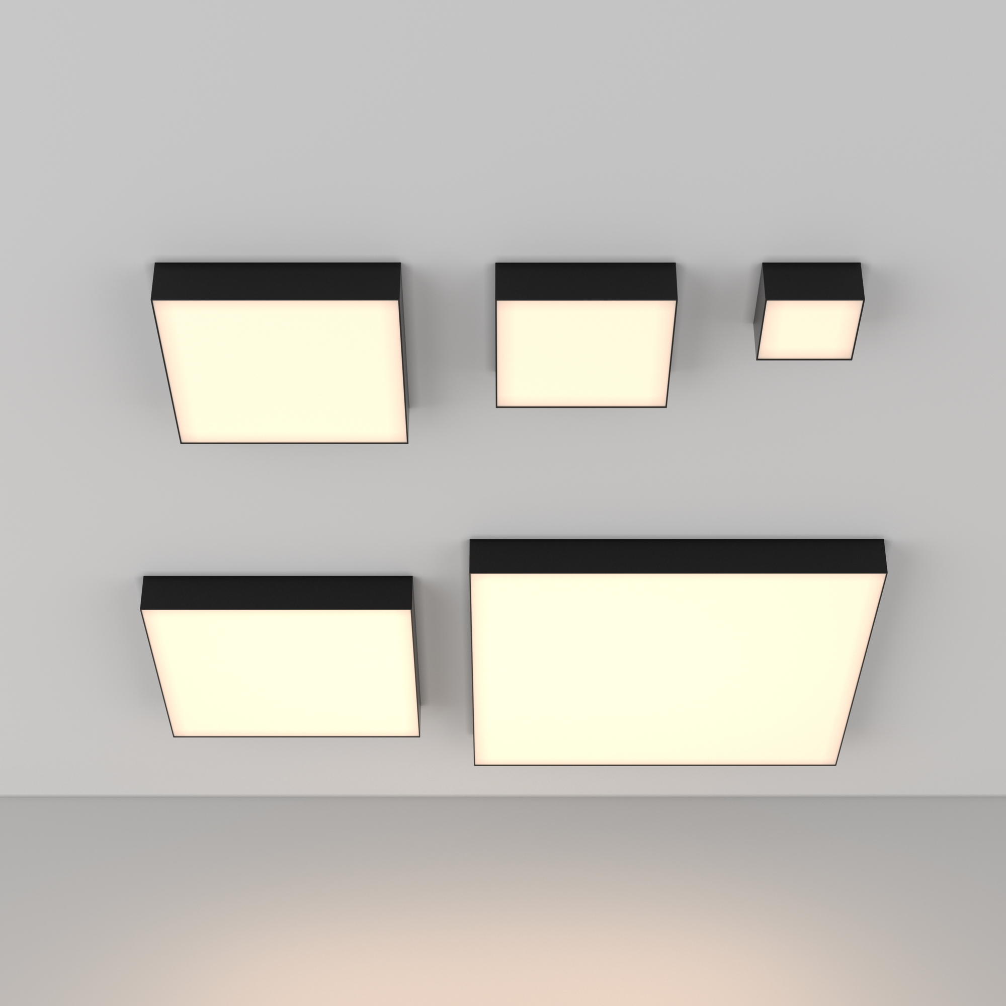 картинка Потолочный светильник Technical C032CL-90W3K-SQ-B