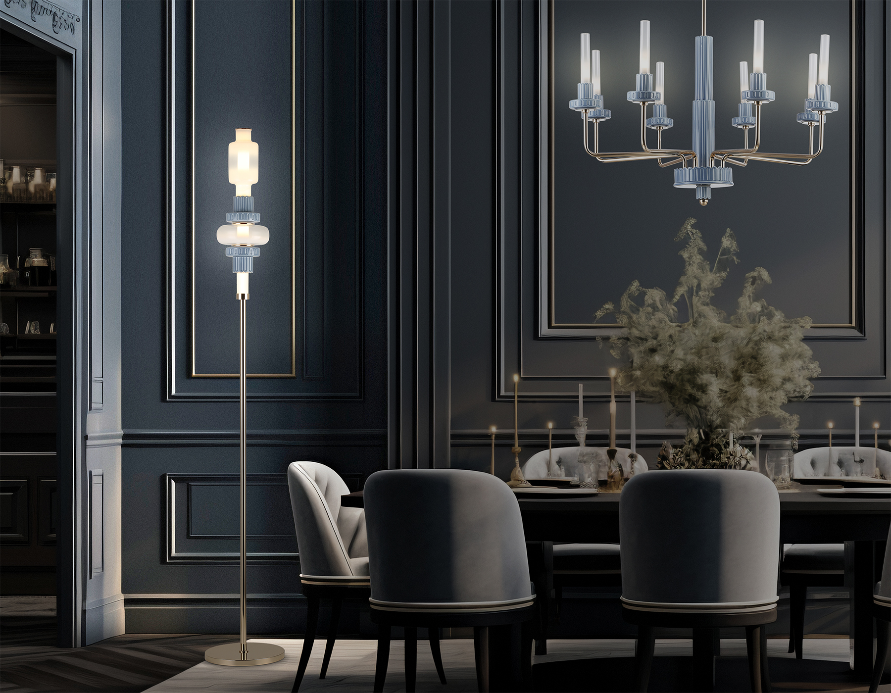 картинка Напольный светодиодный светильник