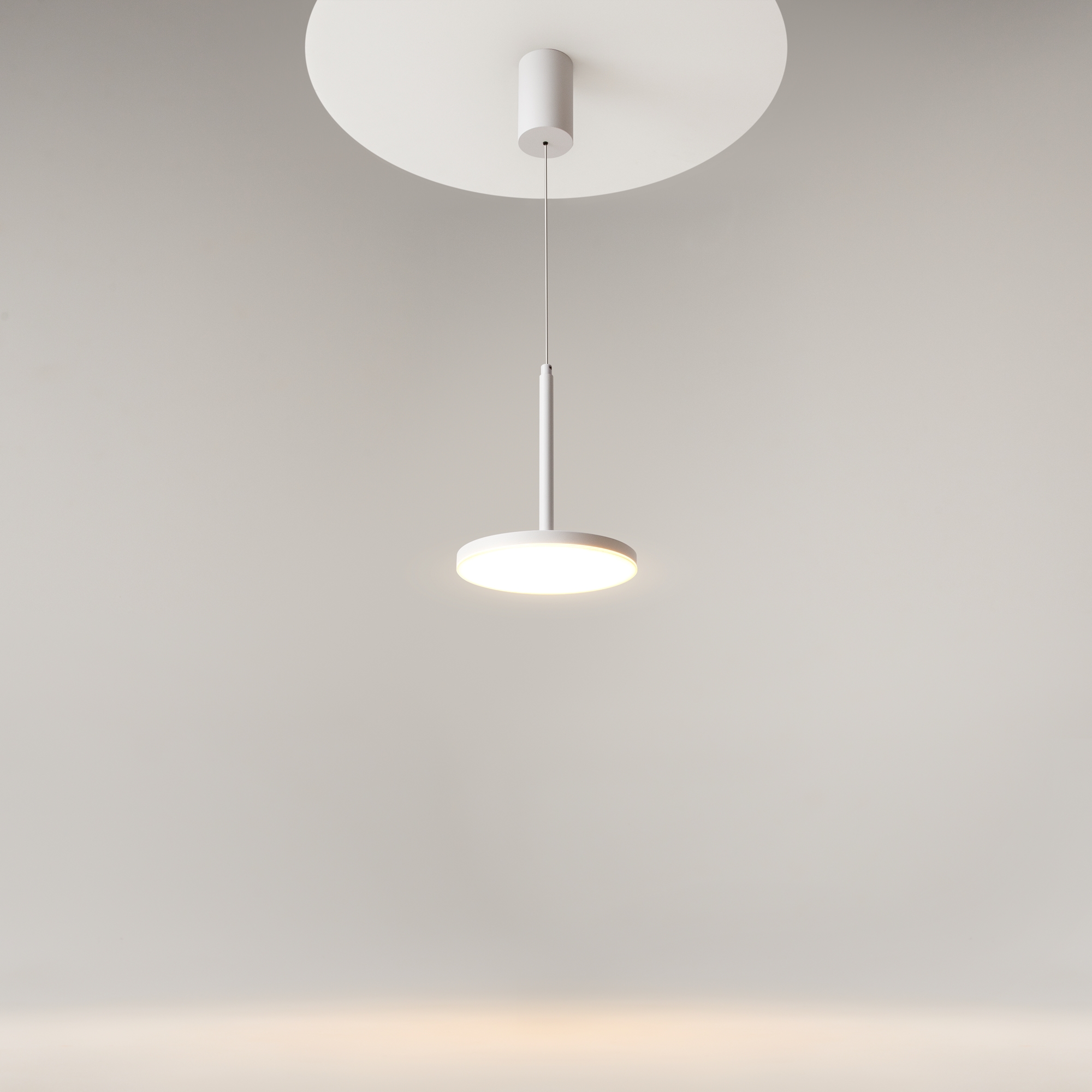 картинка Подвесной светильник Technical P076PL-L12W3K-W