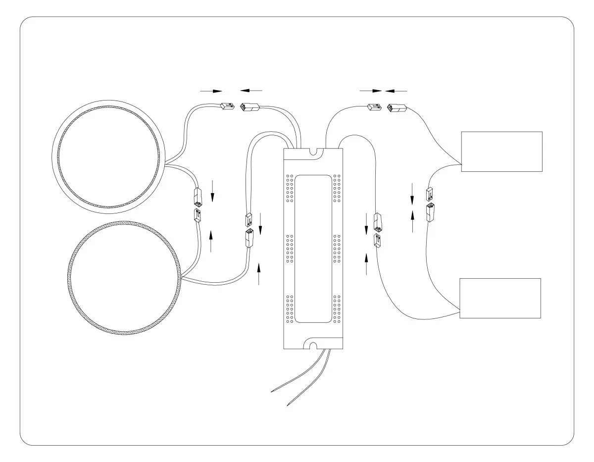 картинка Настенно-потолочный светодиодный светильник с пультом