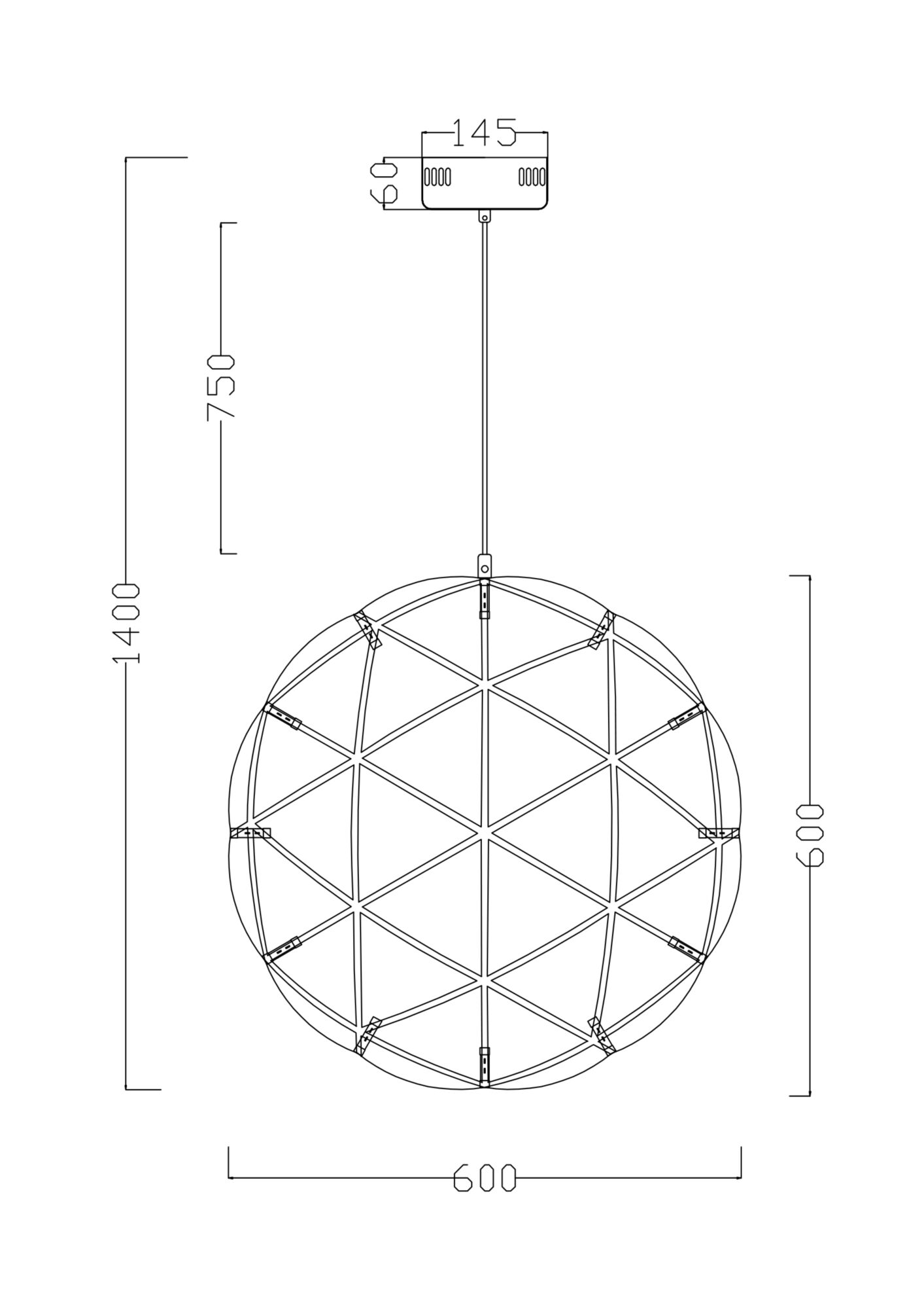 картинка Подвесной светильник Freya FR5099PL-L45CH
