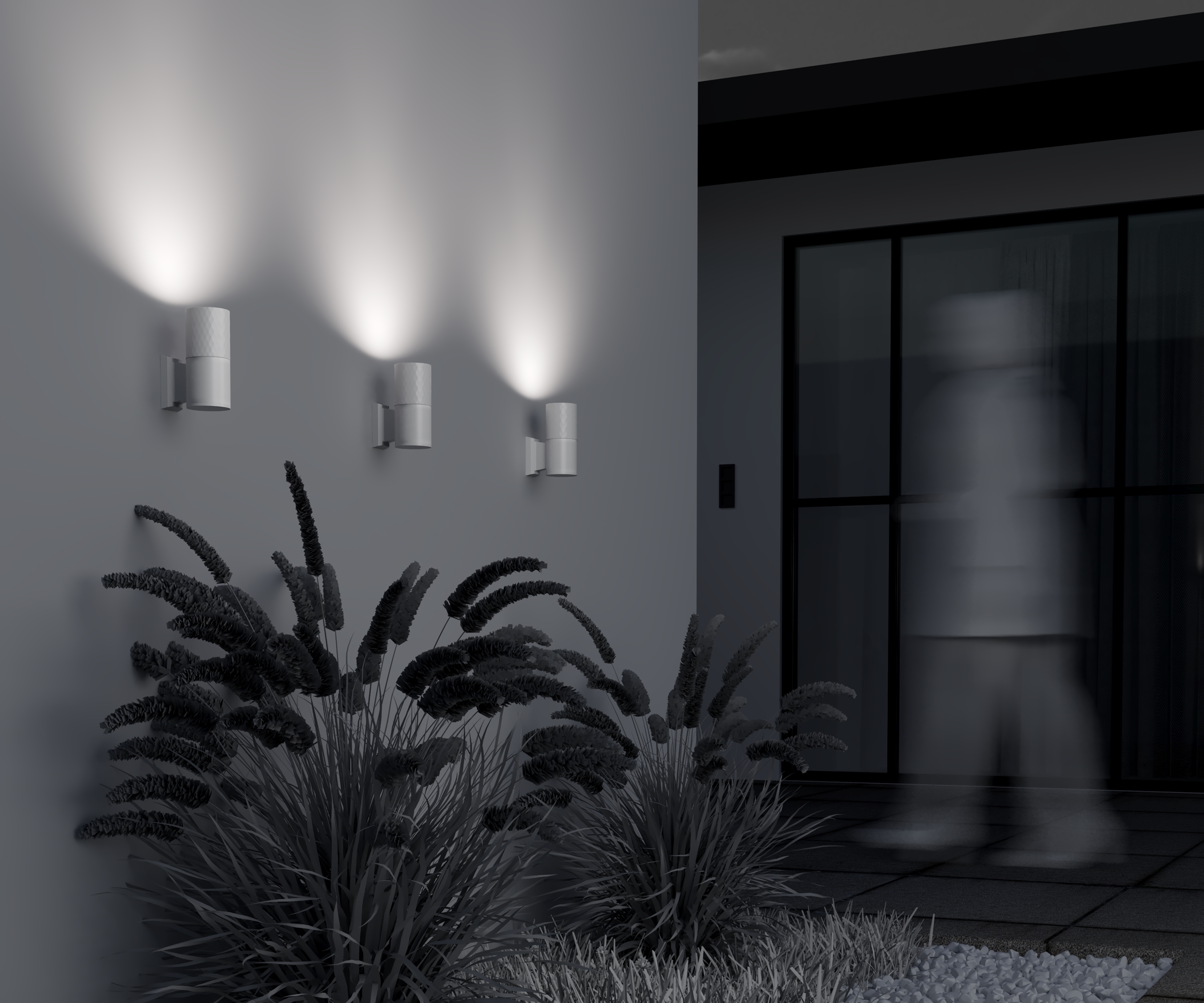 картинка Настенный светильник (бра) Outdoor O583WL-01W