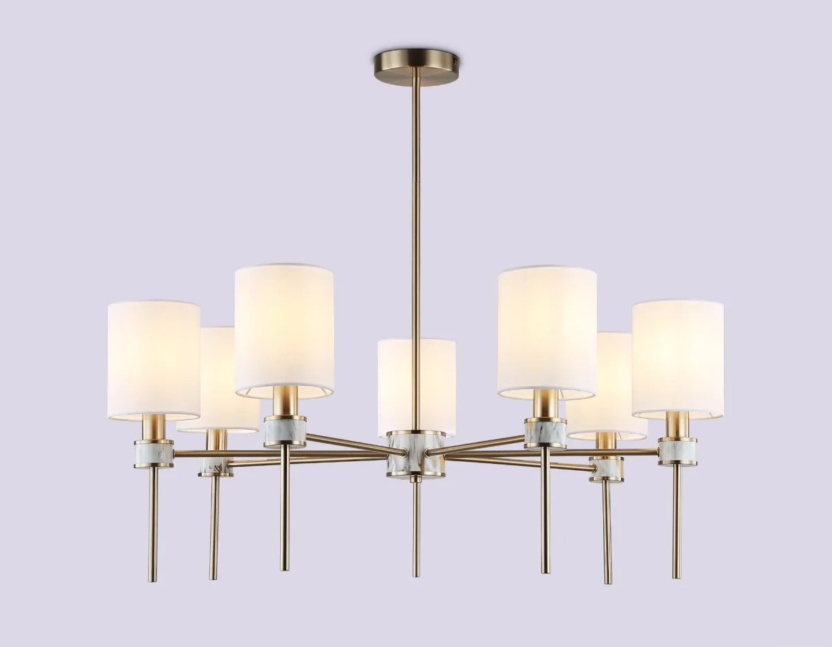 картинка Люстра с абажурами на штанге LH72373