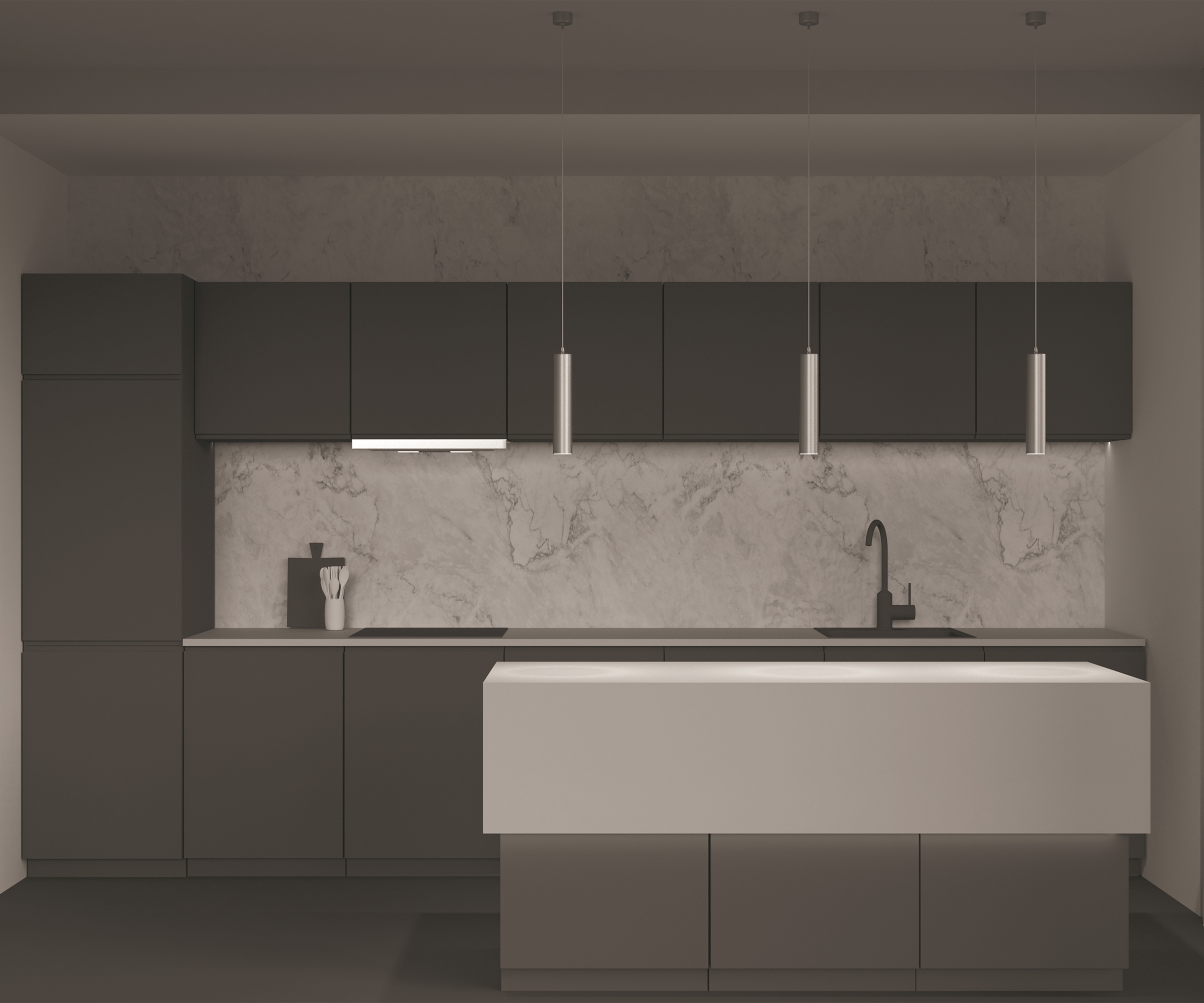 картинка Подвесной светильник Technical P075PL-01MG