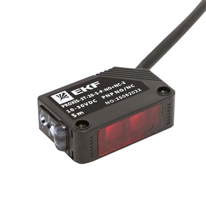 картинка Датчик оптический бесконтактный EKF PROXIS-3T-20-5-P-NO+NC-2