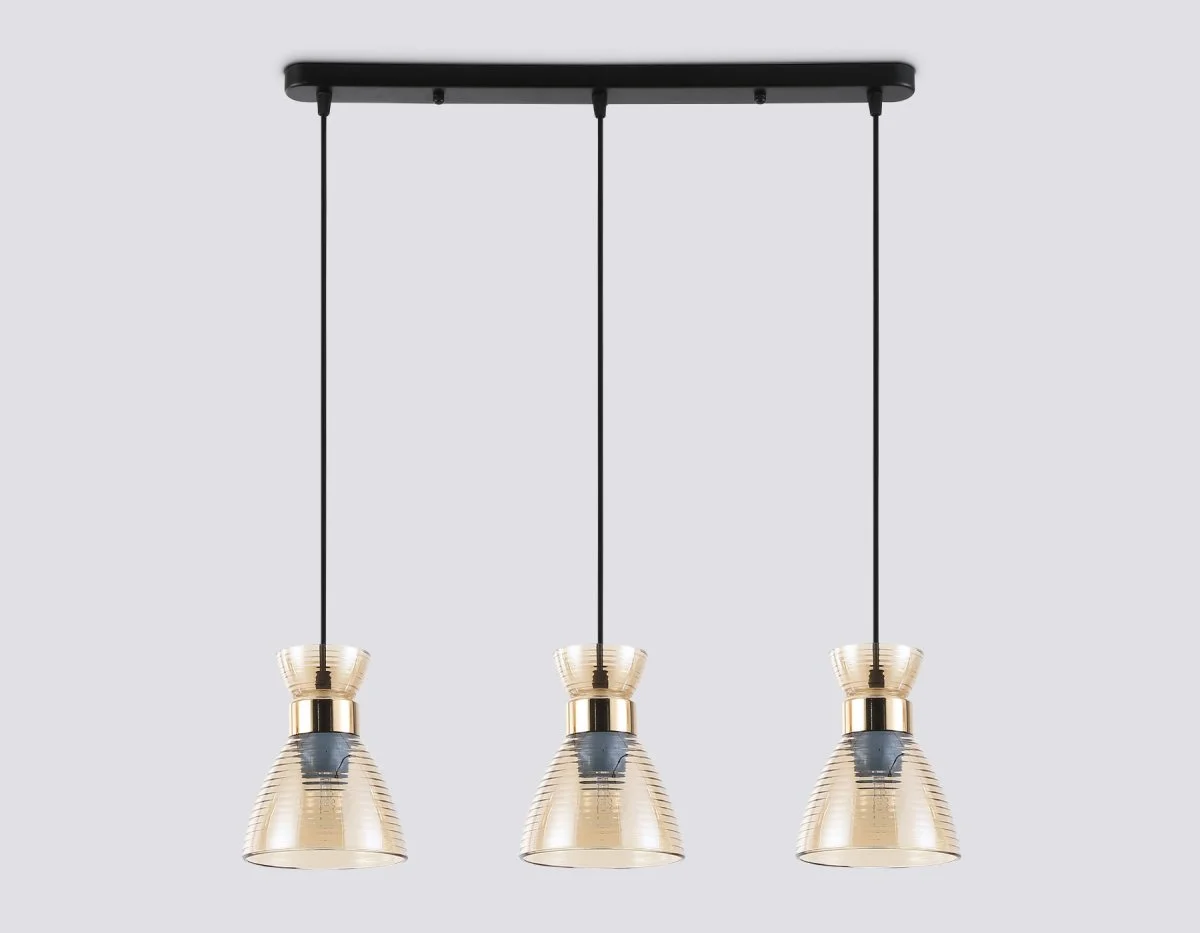 картинка Светильник подвесной со стеклянными плафонами