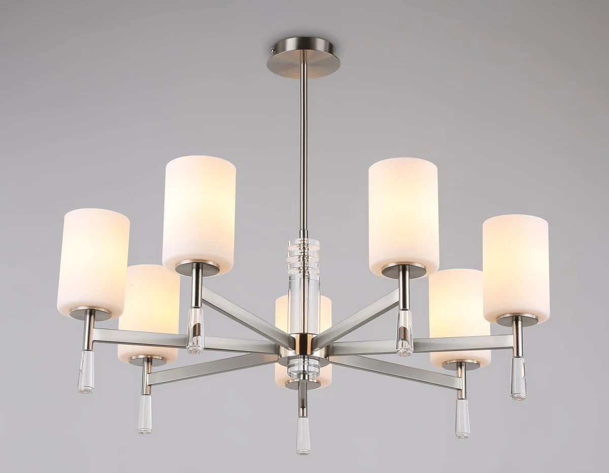 картинка Люстра со стеклянными плафонами на штанге LH56253