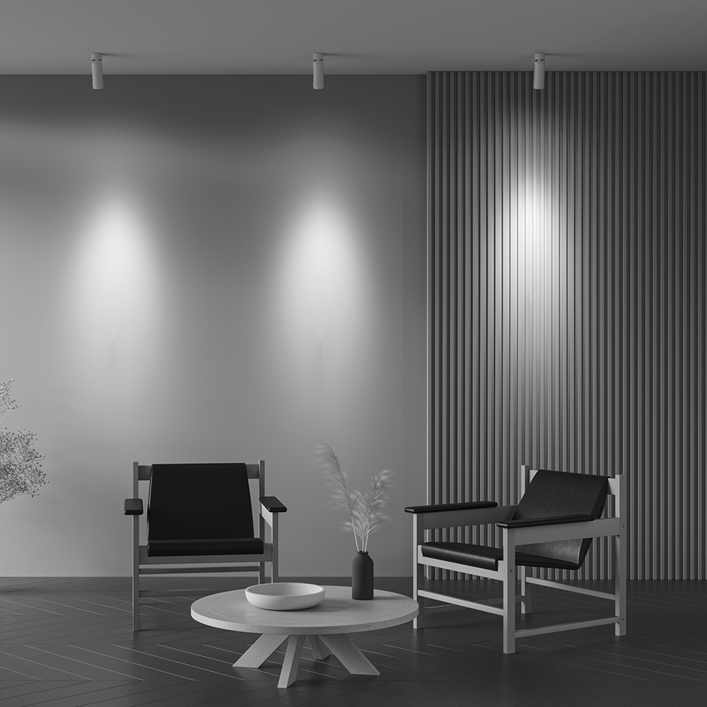 картинка Потолочный светильник Technical C055CL-L12W3K-Z-W