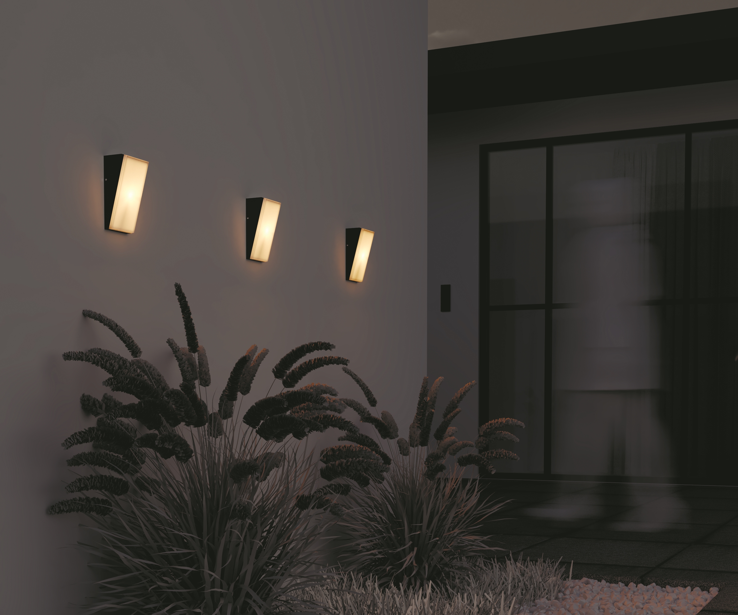 картинка Настенный светильник (бра) Outdoor O436WL-L10GF3K1