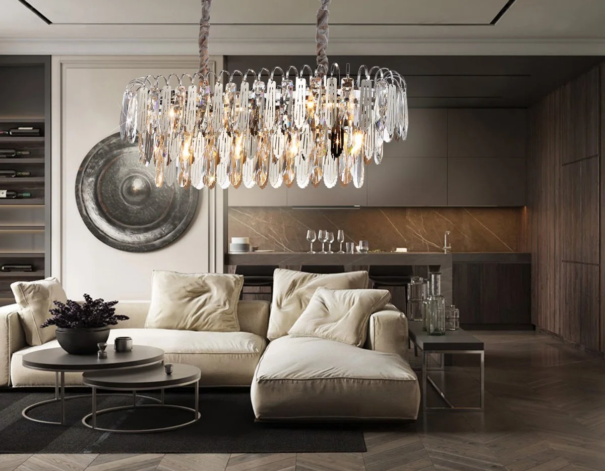 картинка Подвесная люстра с хрусталем TR5259