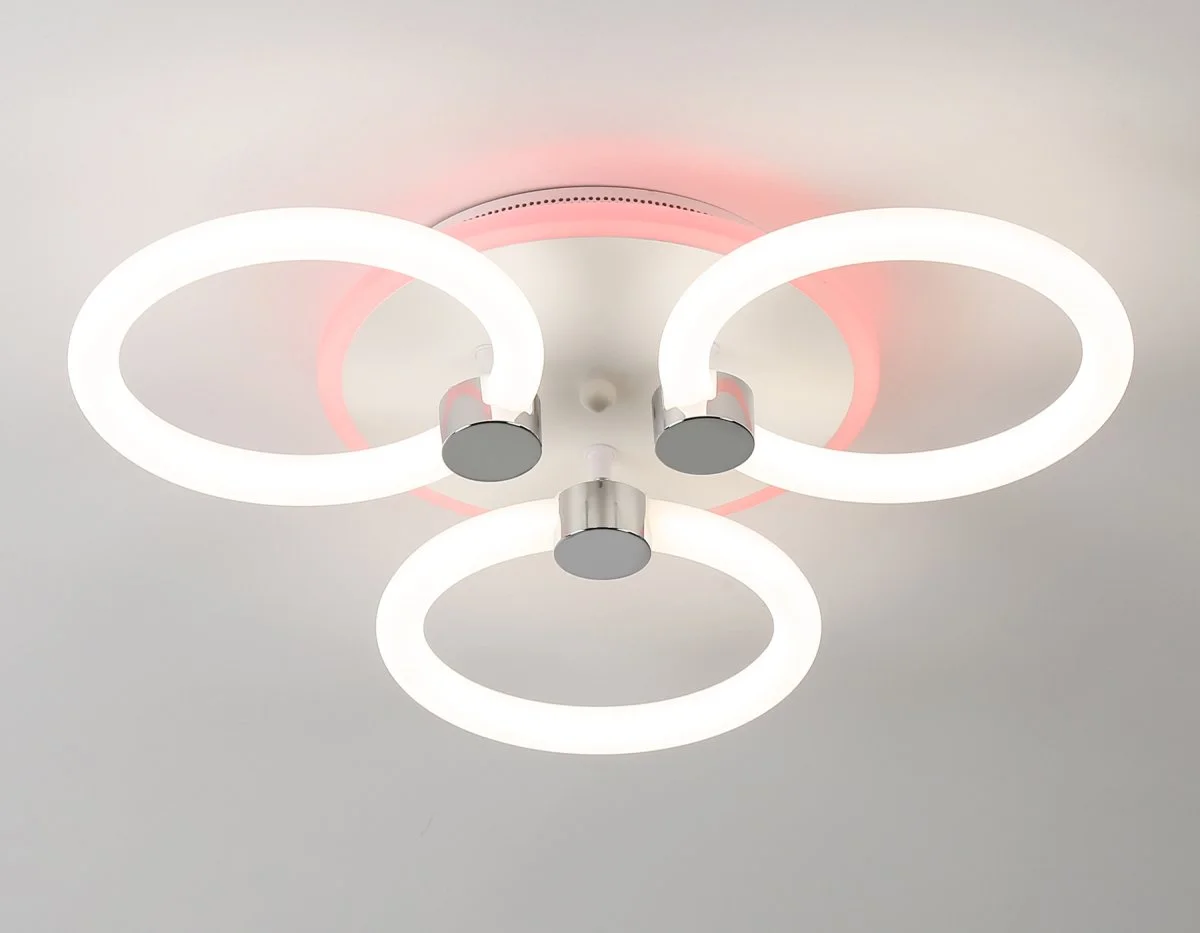 картинка Светодиодный потолочный светильник с подсветкой