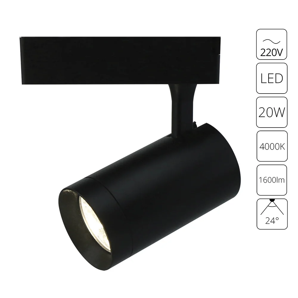картинка Трековый светильник Arte Lamp SOFFITTO A1720PL-1BK