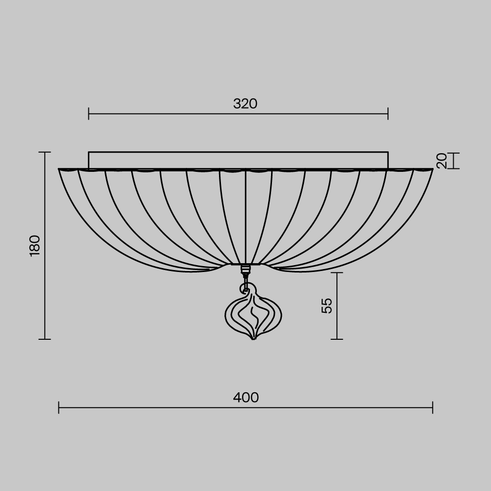 картинка Потолочный светильник Maytoni C216-CL-03-N