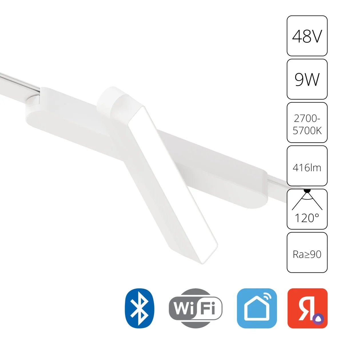 картинка Магнитный трековый светильник Arte Lamp RAPID SMART A2960PL-1WH