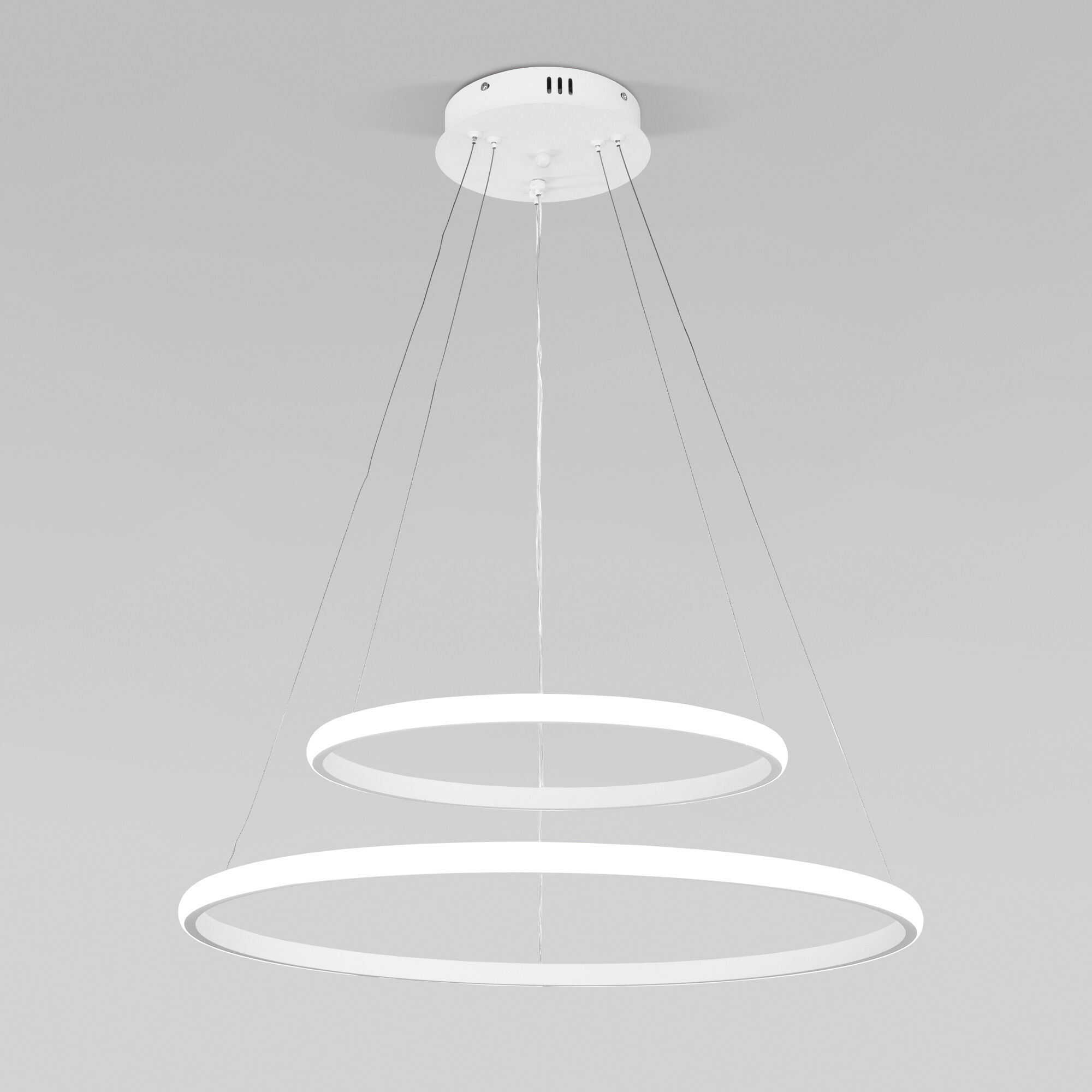 картинка Подвесной светодиодный светильник 90264/2 белый