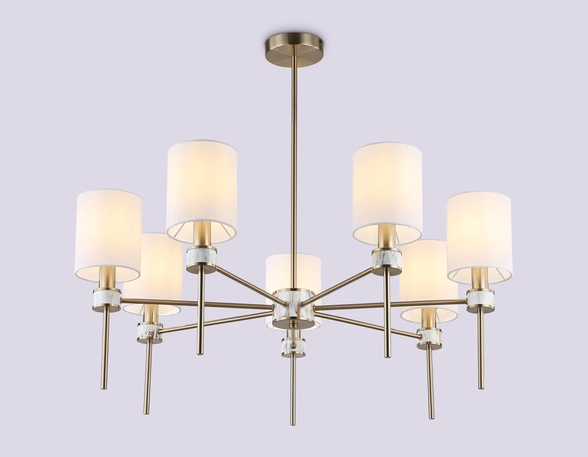 картинка Люстра с абажурами на штанге LH72373