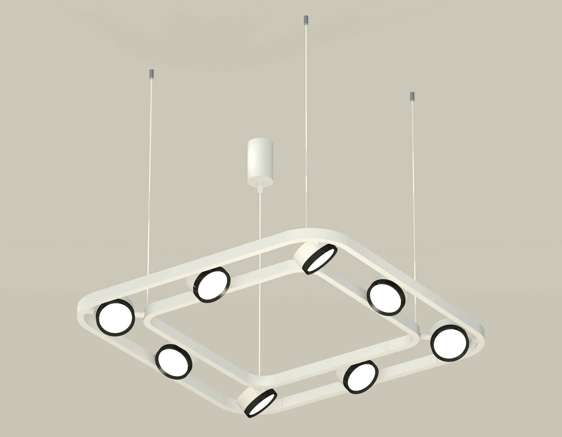 картинка Комплект подвесного поворотного светильника