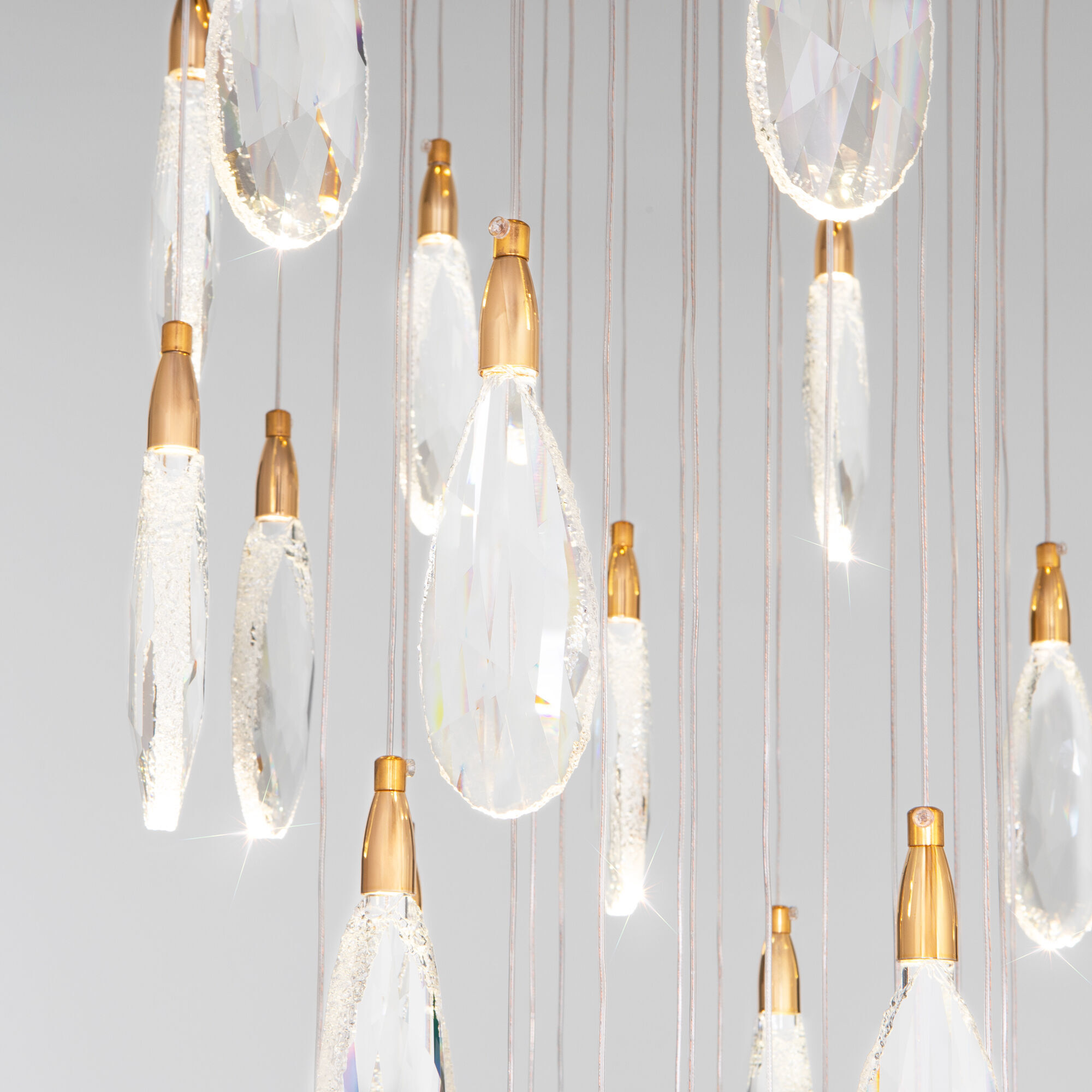 картинка Подвесной светильник с хрусталем 91100 LED