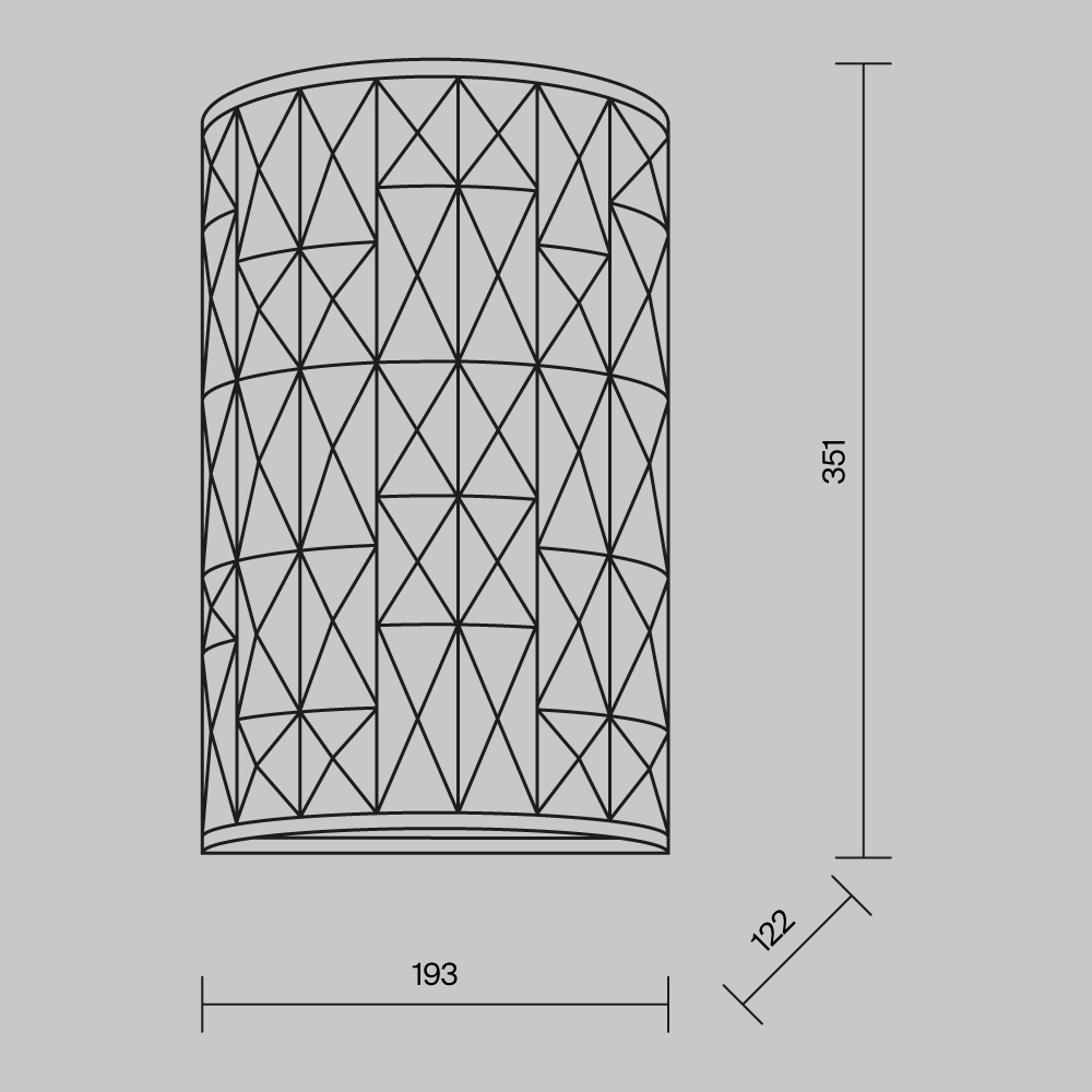 картинка Настенный светильник (бра) Maytoni MOD184-WL-02-CH